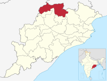 India Odisha Sundargarh district.svg