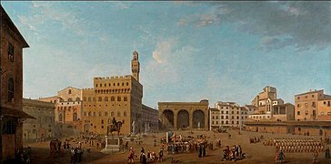 View of Piazza della Signoria