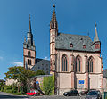 * Nomination The Michaelskapelle in Kiedrich, as seen from south. St. Valentinus is also visible, but partially hidden --DXR 10:35, 10 September 2014 (UTC) * Promotion Good quality. --Taxiarchos228 10:50, 10 September 2014 (UTC)