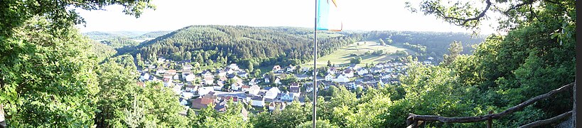 Blick auf Niederauroff