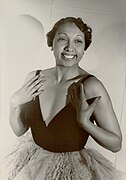 Josephine Baker photographed by Carl Van Vechten, October 20, 1949