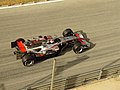 Kimi Räikkönen at Cheste Circuit, Valencia in Feb. 2006