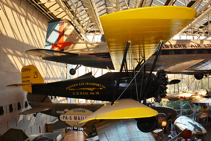 File:Pitcairn pa-5 mailwing National Air and Space Museum photo D Ramey Logan.jpg