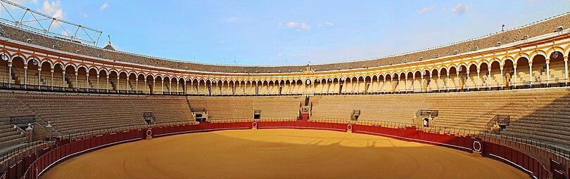 Plaza de Toros de la Real Maestranza de Caballería de Sevilla.