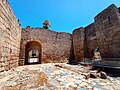 Roman road and entrance to Alcazaba