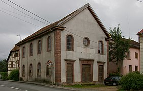 Synagogue de la ville voisine de Foussemagne, les juifs de Foussemagne et ceux de Belfort ont participé à la rénovation et à l'installation d'un musée juif[8].