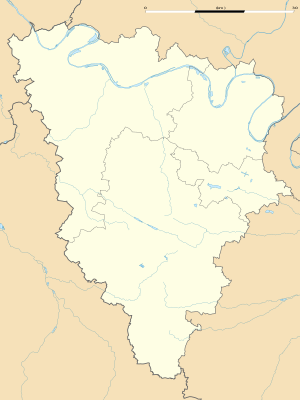 韦尔在伊夫林省的位置