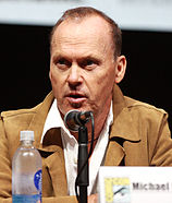 Michael Keaton at the 2013 San Diego Comic-Con.