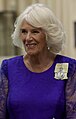 Queen Camilla wearing her order