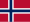 Flagge fan Noarwegen