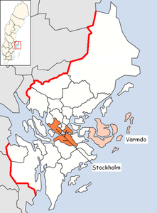 Värmdö – Localizzazione