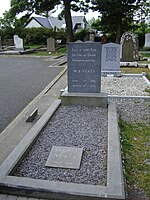 The grave of W. B. Yeats in Drumcliff Cemetery