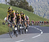 2020 Tour de France Stage 18 peloton.jpg