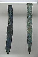 Bronze knife and chisel, Lower Xiajiadian culture