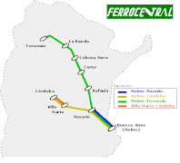 Servicios que prestaba Ferrocentral