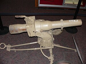 7,5 cm LG 40 a United States Army Ordnance Museum-ban