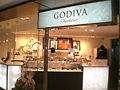 Hongkong'da bir Godiva mağazası