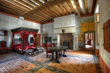 Chambre de Léonard de Vinci par Château du Clos Lucé