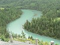 The Moon Bay in Xinjiang, near Lake Kanas