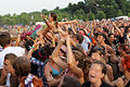 Crowd surfing