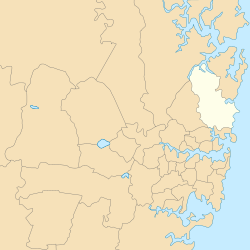 Municipalità di Warringah – Mappa