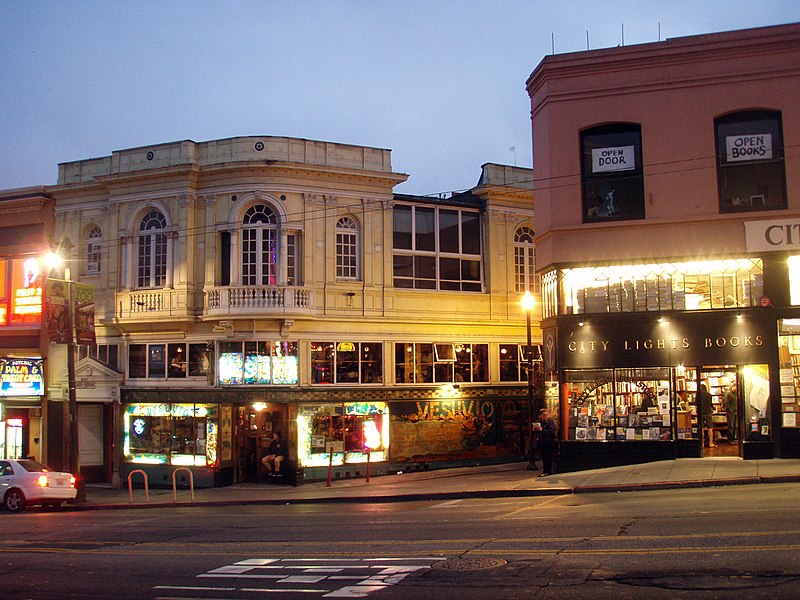 File:City Lights & Vesuvio - San Francisco, CA 7-7-2014.jpg