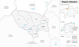 Regione Imboden – Localizzazione