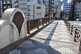 新亀島橋（2018年3月10日撮影）