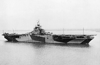 USS Antietam (CV-36) 2 March 1945.