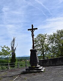 Calvaire de l'église de Montesquieu.