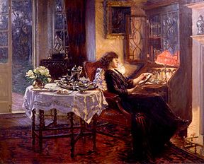 The Quiet Hour Albert Chevallier Tayler