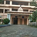 Entrance of secondary section building of school