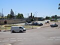 View of Station and adjacent car park from King William Street / Whatley Crescent intersection