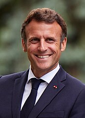 France : Emmanuel Macron, président de la République française.