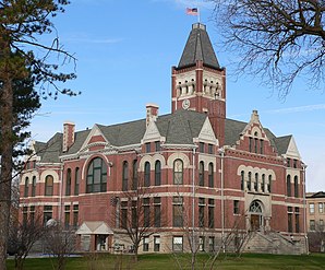 Fillmore County Courthouse, gelistet im NRHP Nr. 78001698[1]