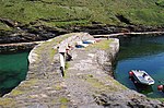 Boscastle pier