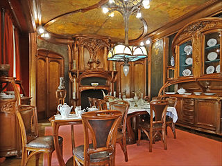 Eugène Vallin et Victor Prouvé, Salle à manger Masson (1904), musée de l'École de Nancy.