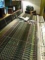 Image 16Neve VR60, a multitrack mixing console. Above the console are a range of studio monitor speakers. (from Recording studio)