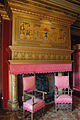 Fireplace in César de Vendôme's room