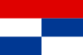 Szerb-horvát partizánok zászlaja a második világháború alatt