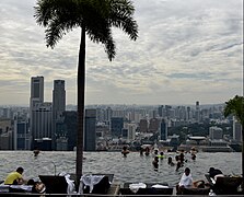 Infinity Pool at Marina Bay Sands SkyPark Singapore Ank Kumar Infosys Limited 03.jpg