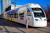 MAX Light Rail Car (Multnomah County, Oregon scenic images) (mulDA0008a)