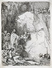 The Raising of Lazarus, by Rembrandt