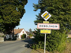 Skyline of Diebolsheim