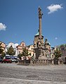 Sculptuur: Mariánský sloup op het Havlíčkovo Náměstí