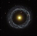 L'objet de Hoag, une galaxie à anneau.