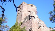 Donjon du château de Kintzheim.