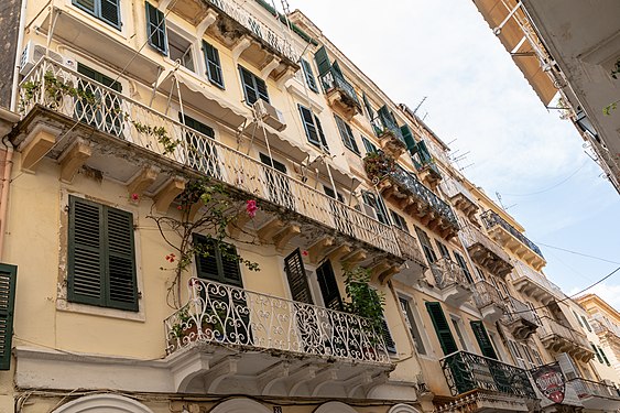 Old town of Corfu (town), Greece