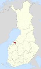 Lage von Kronoby in Finnland