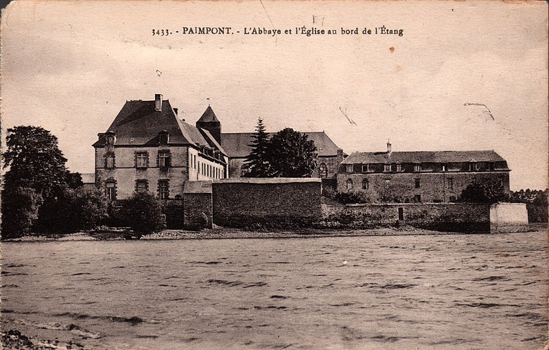 File:Paimpont - Abbaye et église.jpg